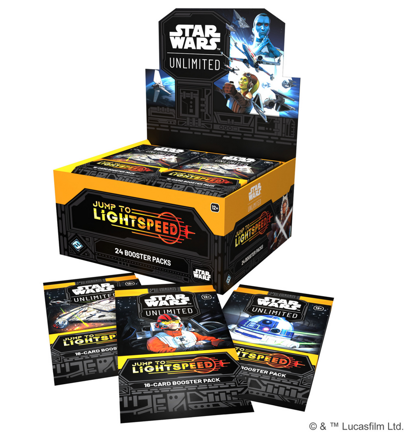 Star Wars Unlimited: Jump to Lightspeed Booster Box (Display of 24)