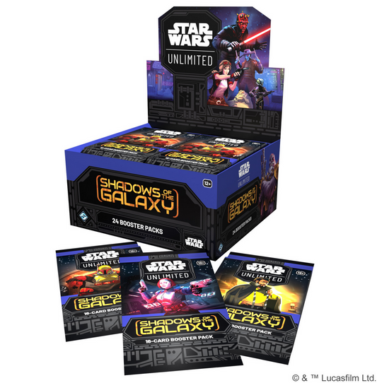 Star Wars Unlimited: Shadows of the Galaxy Booster Box (Display of 24)