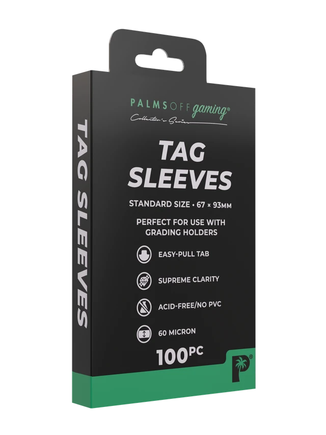 Palms Off Gaming: Tag Sleeves - 100pc