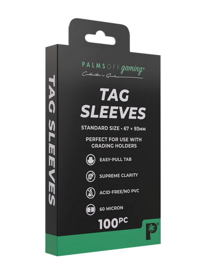 Palms Off Gaming: Tag Sleeves - 100pc