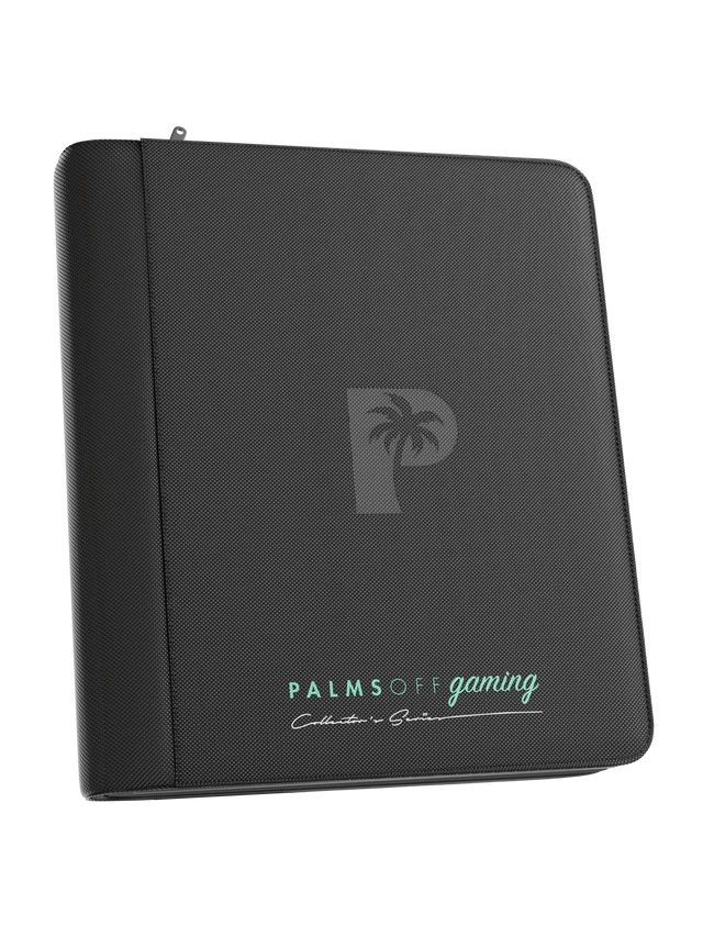Palms Off Gaming: Collector's Series Top Loader Zip Binder - 4 Pocket