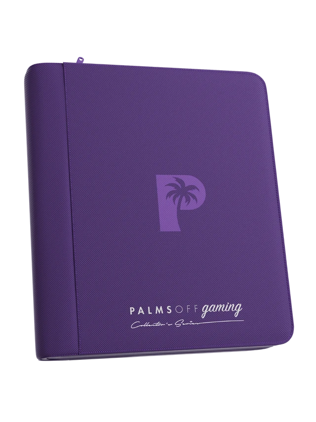 Palms Off Gaming: Collector's Series Top Loader Zip Binder - 4 Pocket