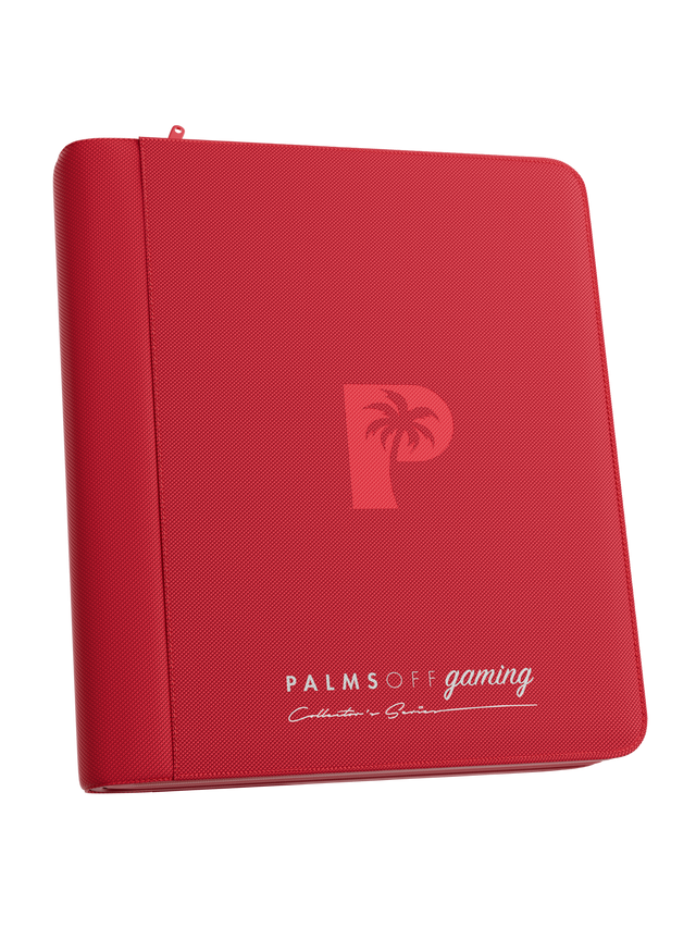 Palms Off Gaming: Collector's Series Top Loader Zip Binder - 4 Pocket
