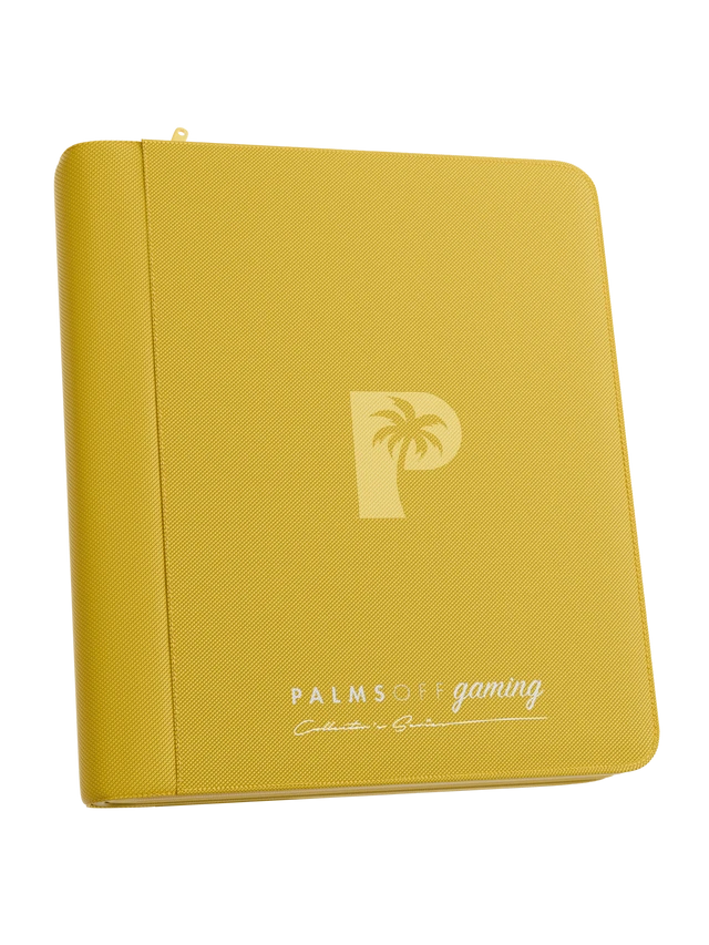Palms Off Gaming: Collector's Series Top Loader Zip Binder - 4 Pocket