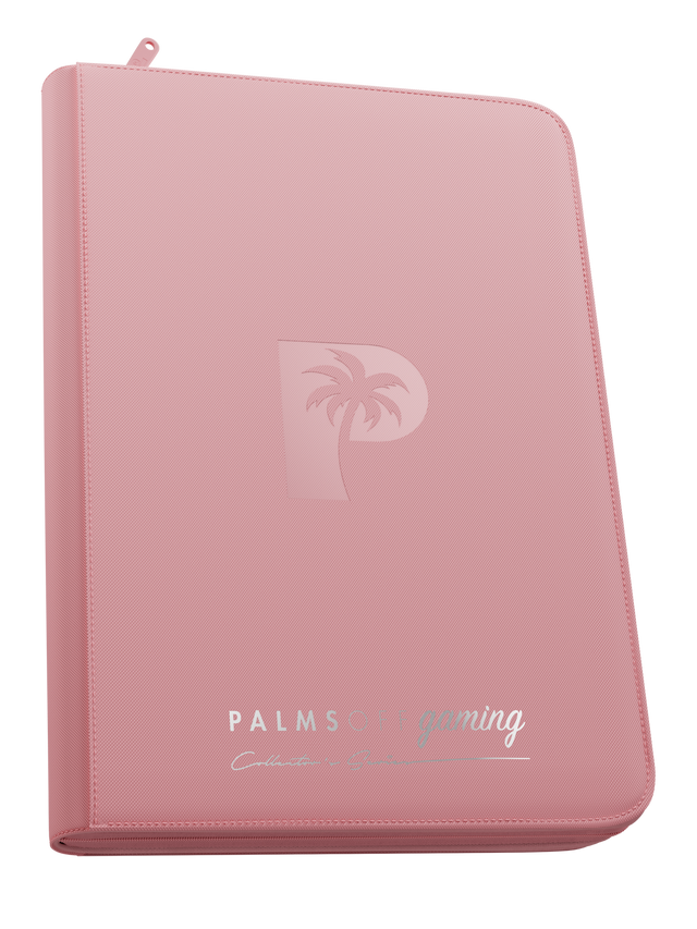 Palms Off Gaming: Top Loader Zip Binder - 9 Pocket