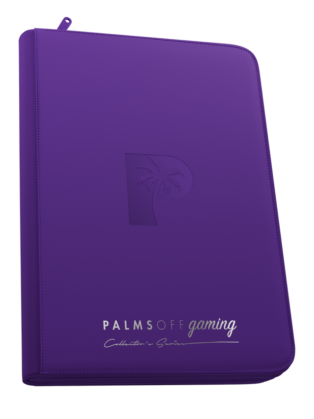 Palms Off Gaming: Top Loader Zip Binder - 9 Pocket