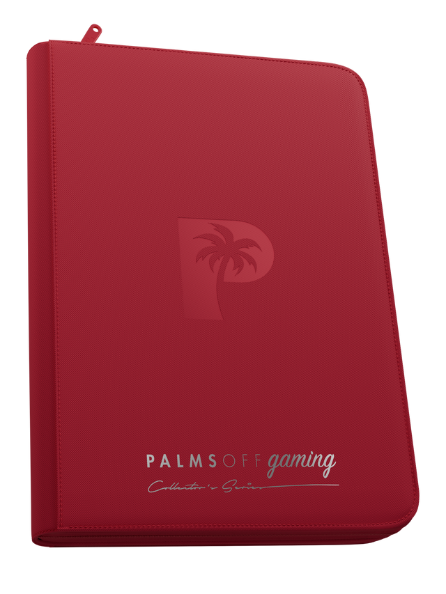 Palms Off Gaming: Top Loader Zip Binder - 9 Pocket