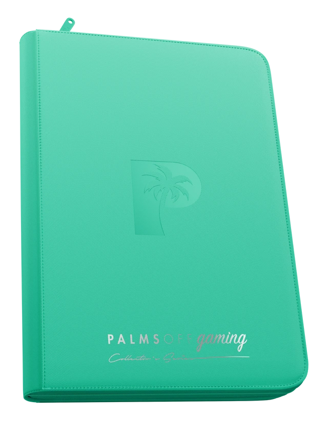 Palms Off Gaming: Top Loader Zip Binder - 9 Pocket