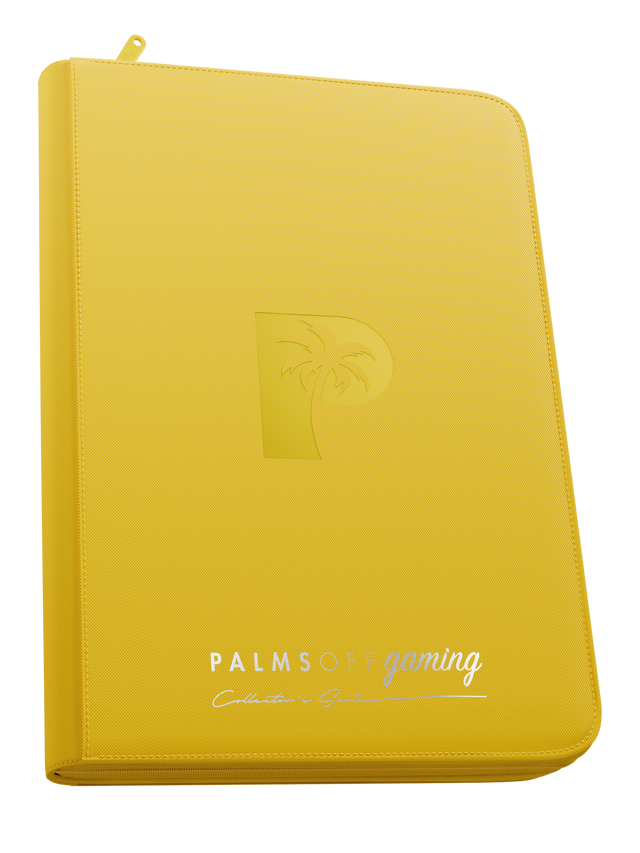 Palms Off Gaming: Top Loader Zip Binder - 9 Pocket