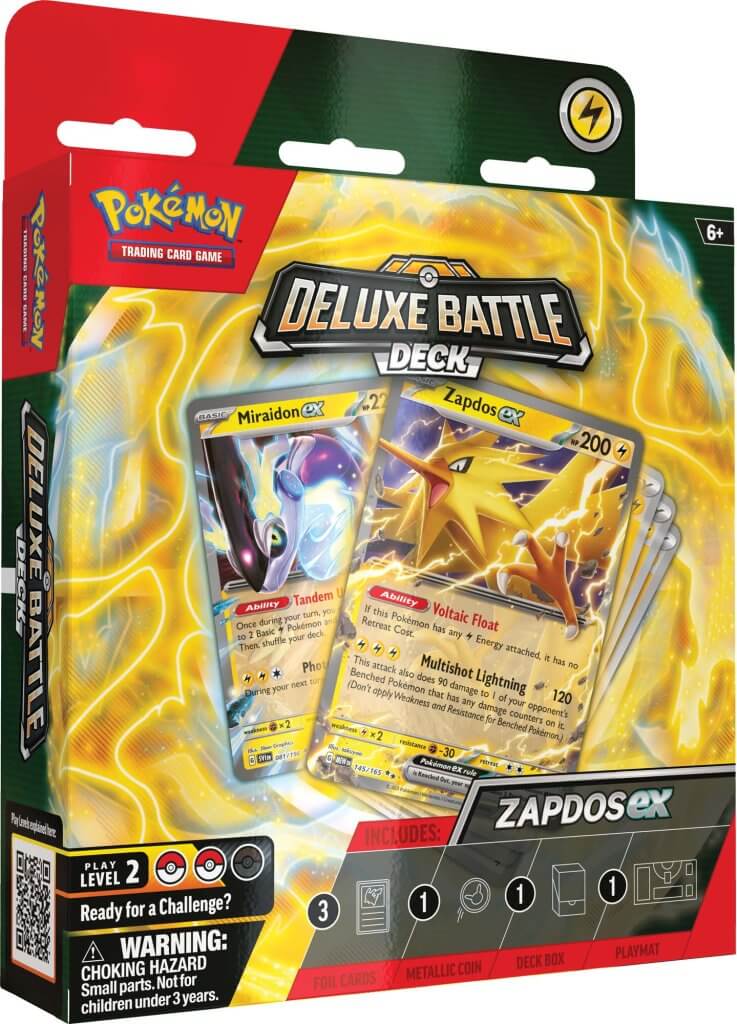 Pokemon TCG: Deluxe Battle Deck (Zapdos ex/Ninetales ex)