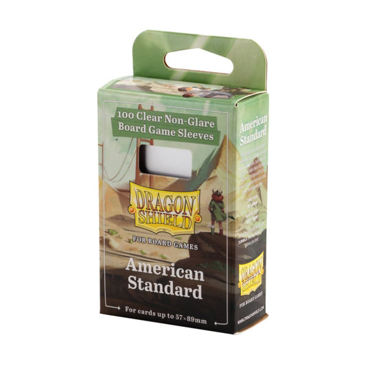 Dragon Shield: Board Game Sleeves – Clear Non-Glare