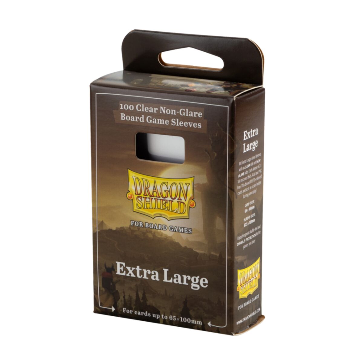 Dragon Shield: Board Game Sleeves – Clear Non-Glare