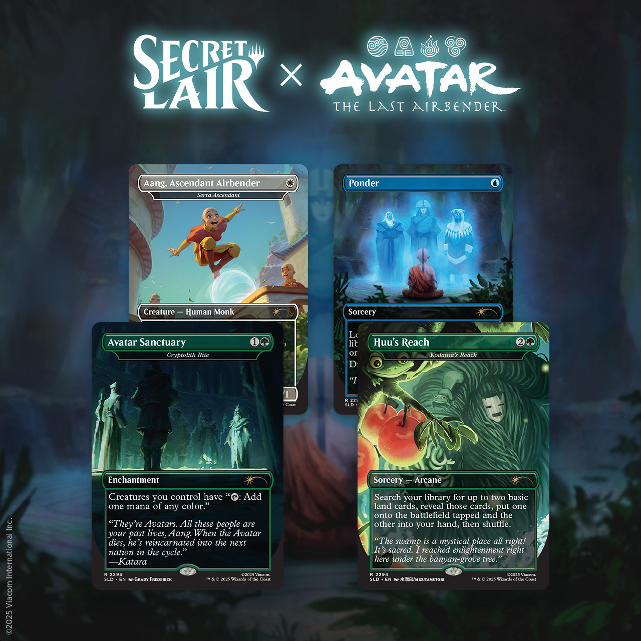 Magic: The Gathering: Secret Lair - Avatar: The Last Airbender Superdrop
