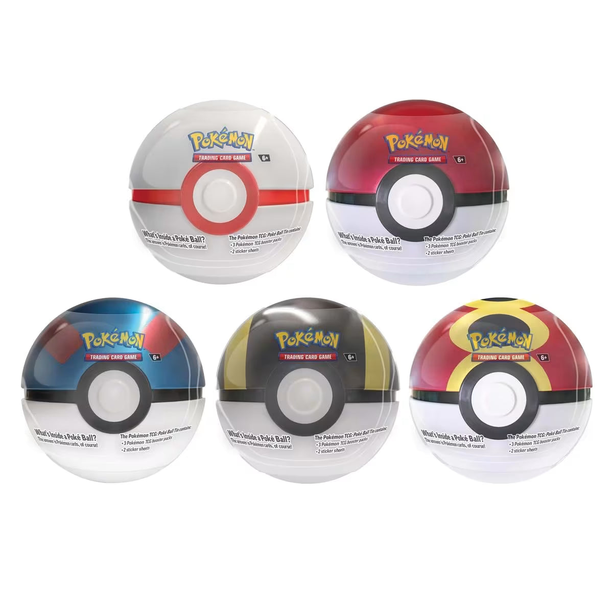 Pokemon TCG: Pokeball Tin 2025 (Assorted)