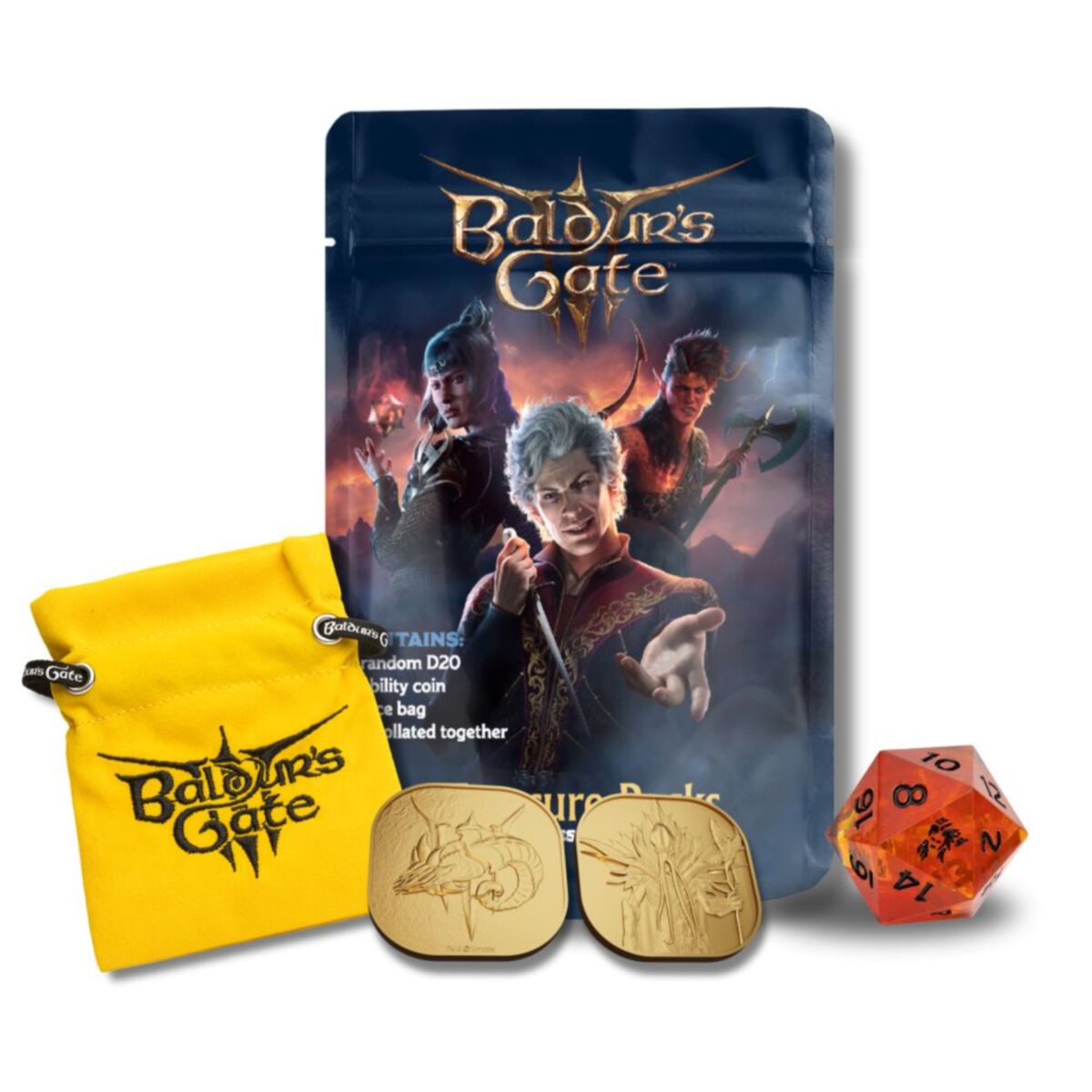 Sirius Dice -  D&D Baldur's Gate 3 Treasure Packs Blind Box