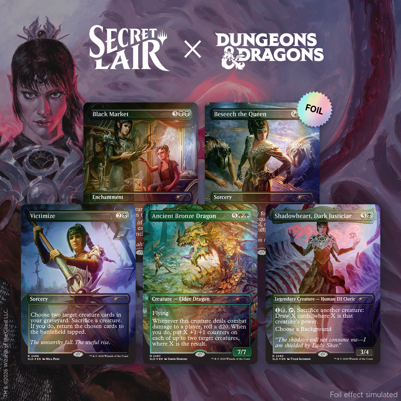 Magic: The Gathering: Secret Lair x Dungeons & Dragons®: Roll for Initiative Superdrop