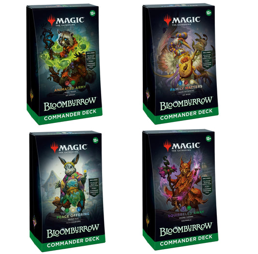 Magic: The Gathering: Bloomburrow Commander Decks