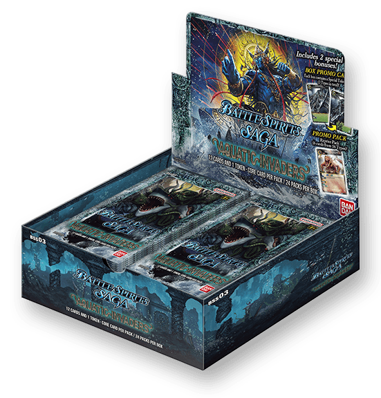 Battle Spirits Saga Card Game Set 03 Aquatic Invaders Booster Display (BSS03)