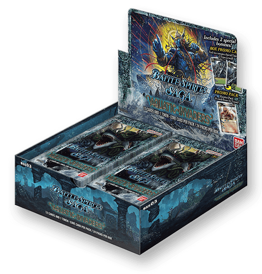 Battle Spirits Saga Card Game Set 03 Aquatic Invaders Booster Display (BSS03)