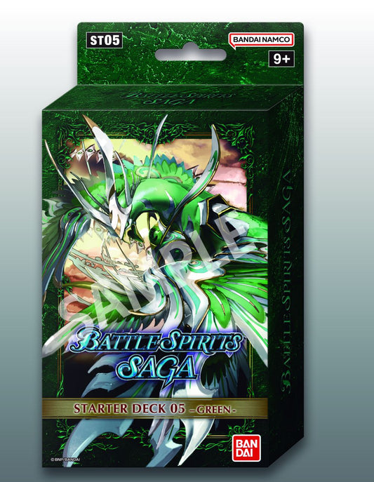 Battle Spirits Saga Card Game: Starter Deck Verdant Wings (ST05)