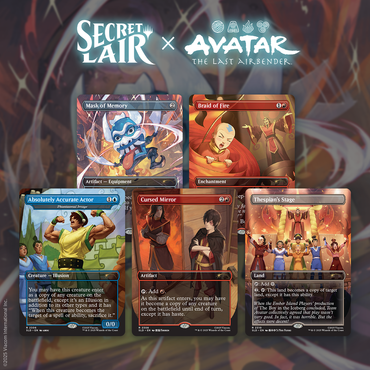 Magic: The Gathering: Secret Lair - Avatar: The Last Airbender Superdrop