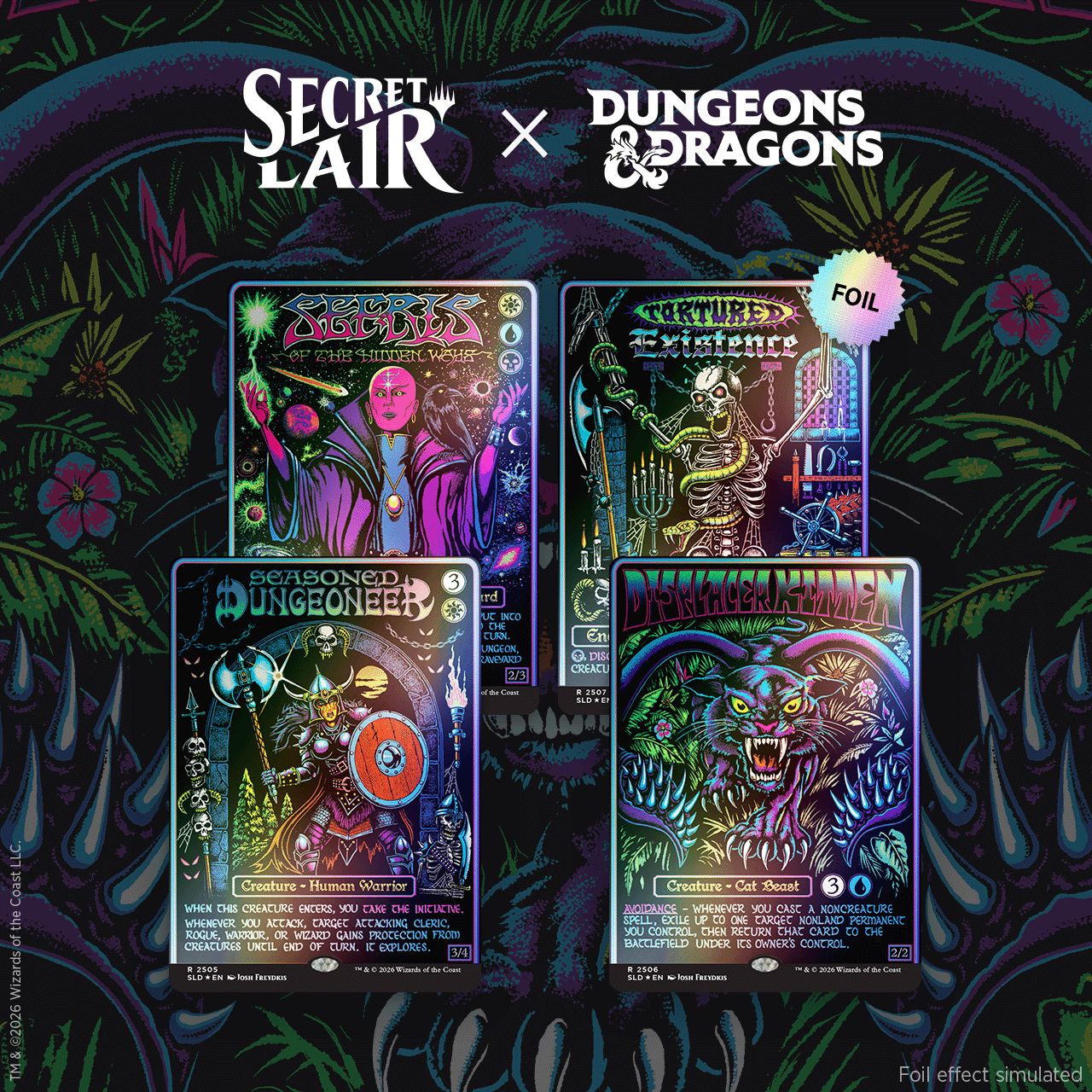 Magic: The Gathering: Secret Lair x Dungeons & Dragons®: Roll for Initiative Superdrop