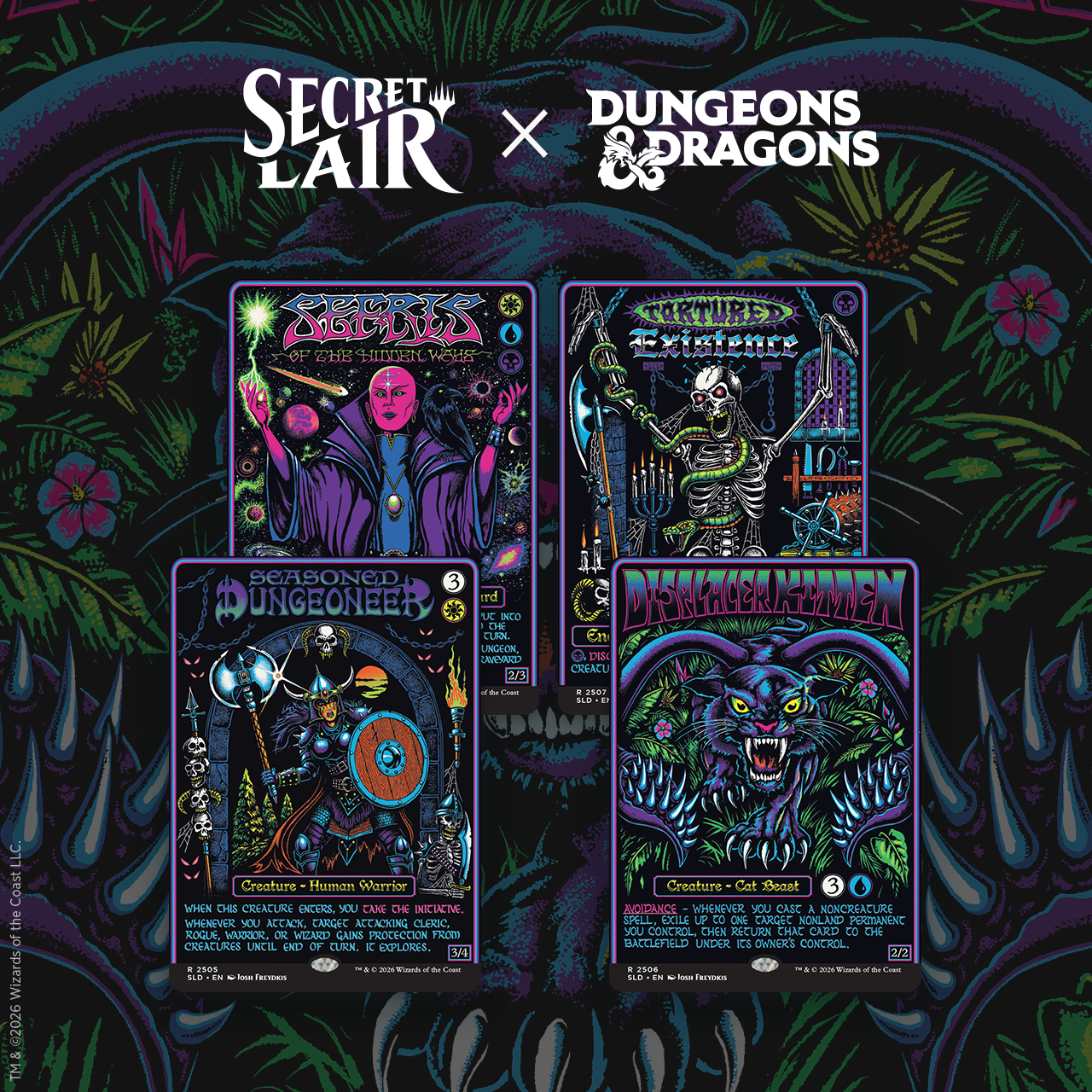 Magic: The Gathering: Secret Lair x Dungeons & Dragons®: Roll for Initiative Superdrop