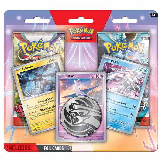 Pokemon TCG: Zekrom/Latios/Palkia Enhanced 2PK Blister
