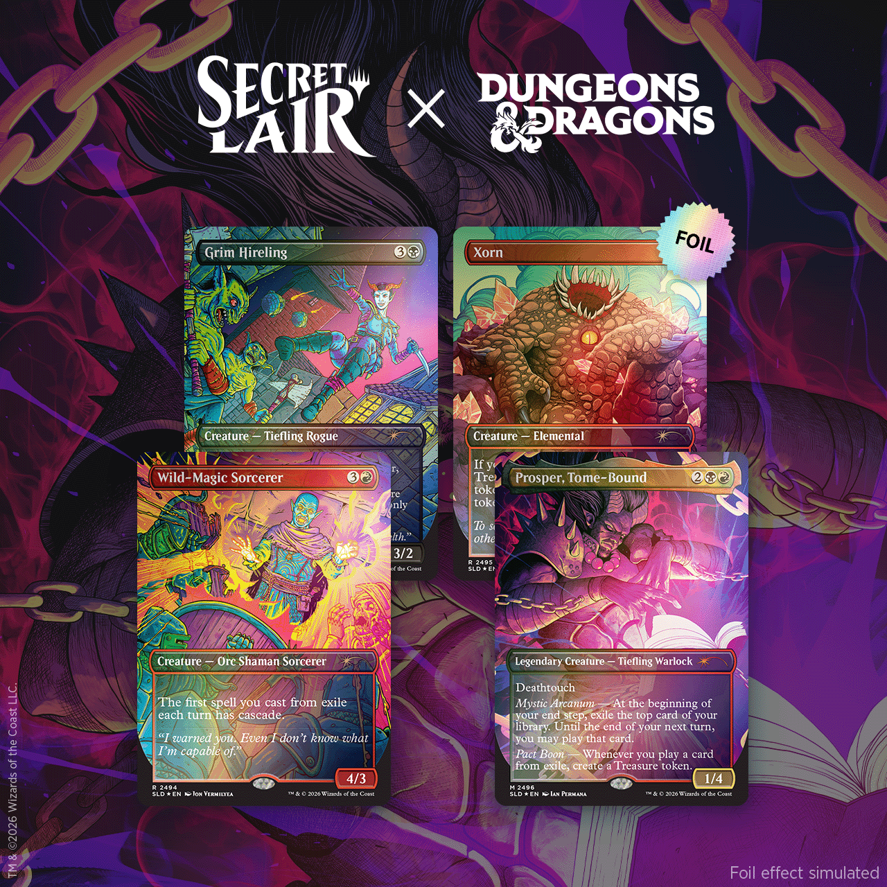 Magic: The Gathering: Secret Lair x Dungeons & Dragons®: Roll for Initiative Superdrop