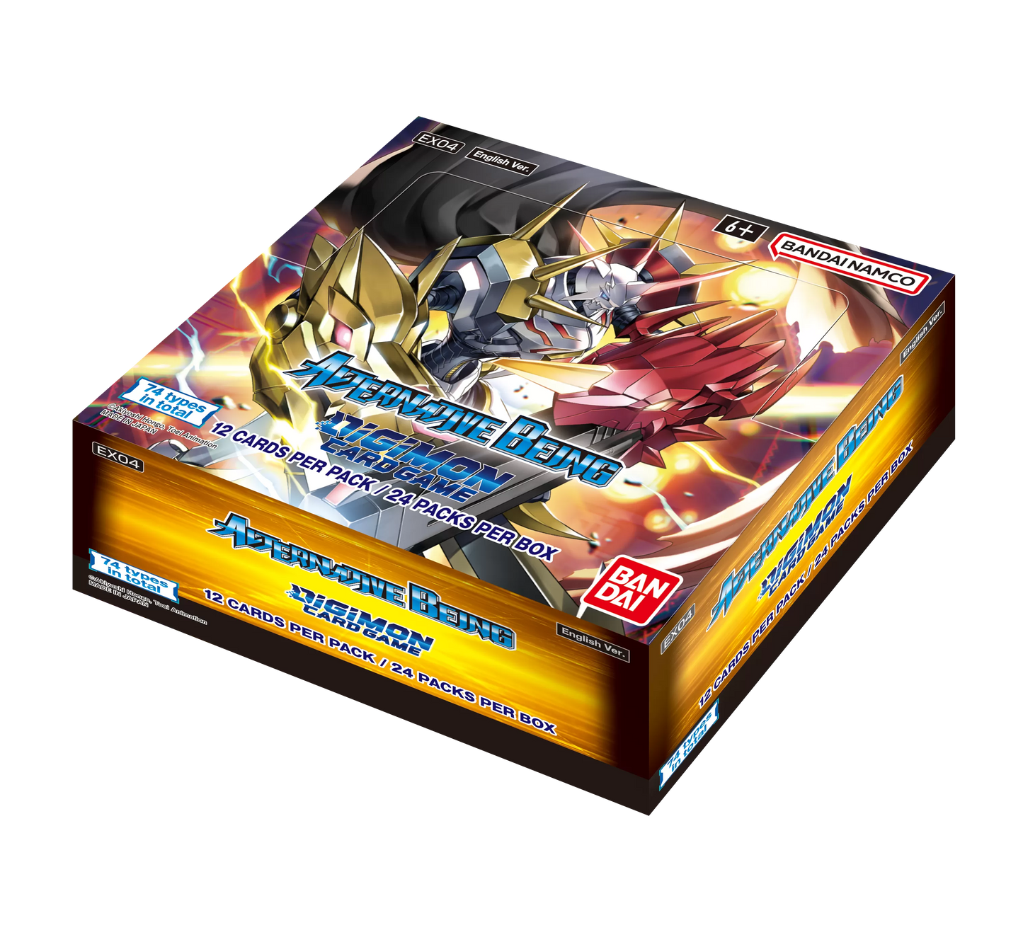 Digimon Card Game: Alternative Being EX04 Booster Box