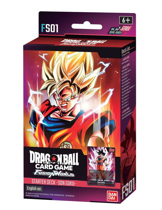 Dragon Ball Super Card Game Fusion World Starter Deck Son Goku [FS01]