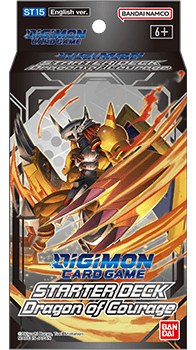 Digimon Card Game: Starter Deck Dragon of Courage ST15