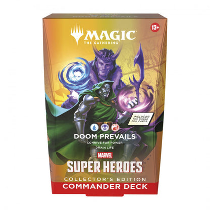 Magic: The Gathering: Marvel Super Heroes - Collector Commander Decks (Set of 4)