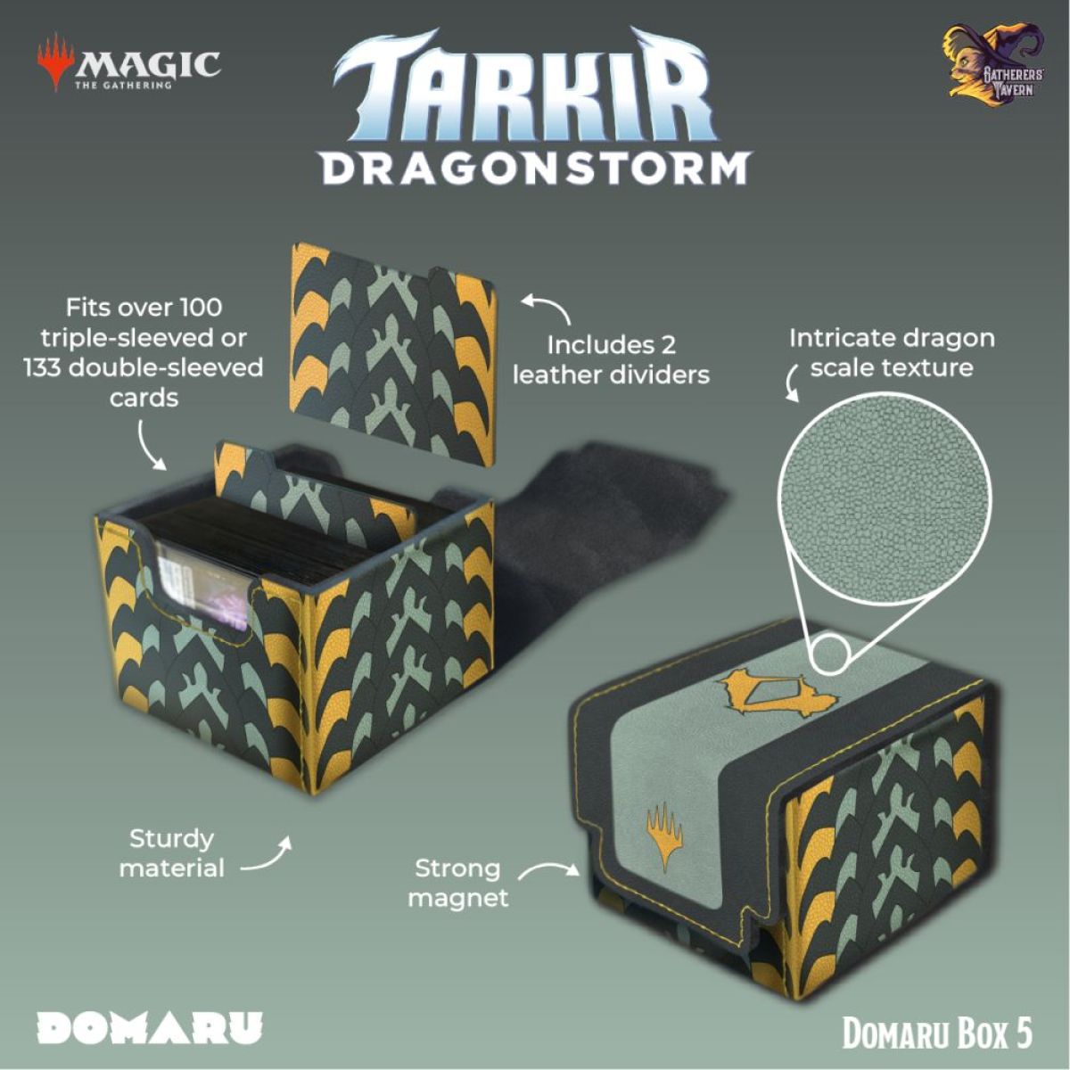 Gatherers Tavern: Tarkir Dragonstorm Deck Boxes