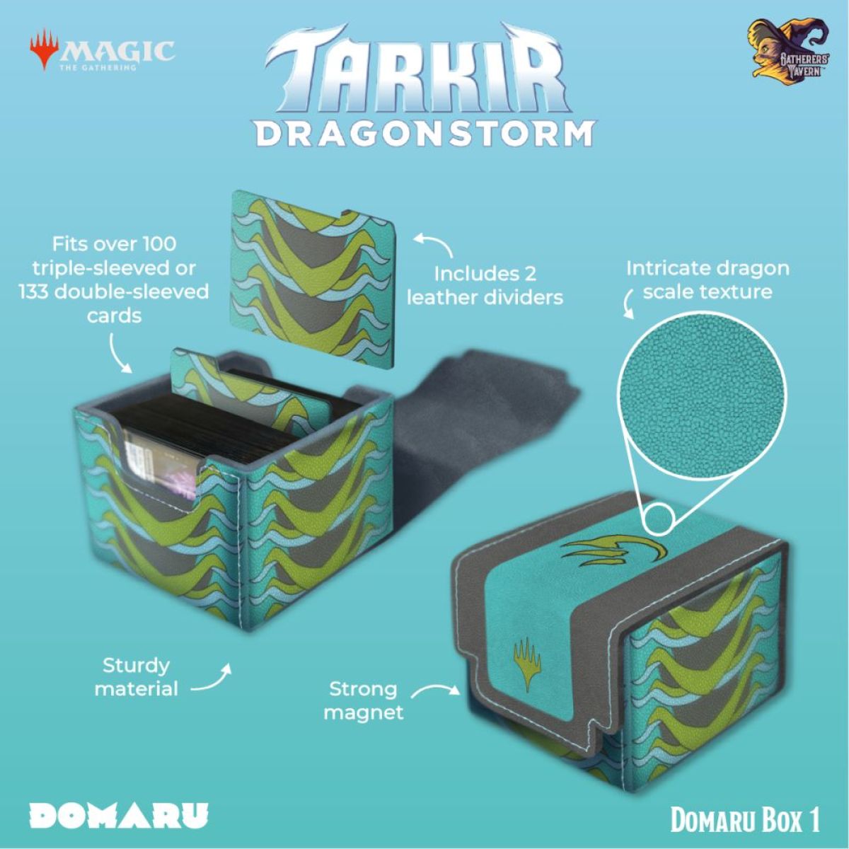 Gatherers Tavern: Tarkir Dragonstorm Deck Boxes