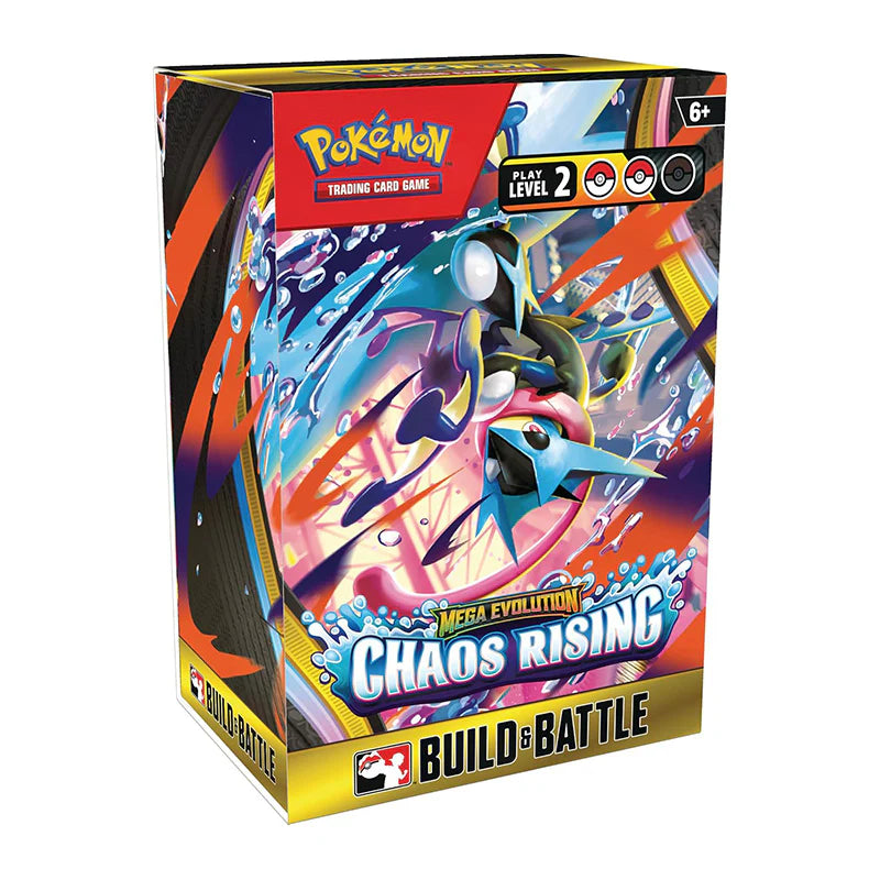 Pokemon TCG: Mega Evolution 4 - Chaos Rising Build and Battle Box