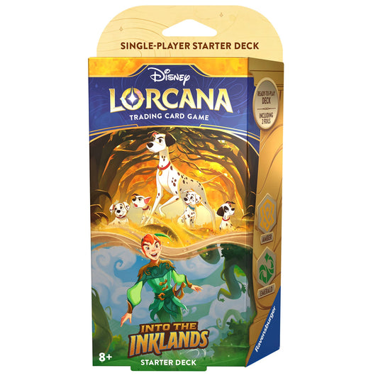 Disney Lorcana TCG: Into the Inklands Starter Deck - Amber & Emerald