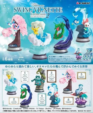 Re-ment Pokemon Swing Vignette Collection Vol.2 Blind Box Figure