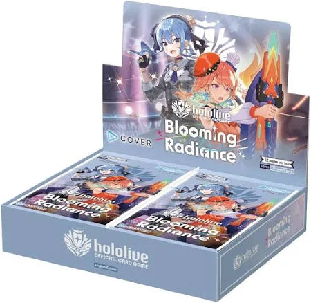 hololive Official Card Game: hBP01e Blooming Radiance - Booster Box (Display of 12) [ENGLISH]