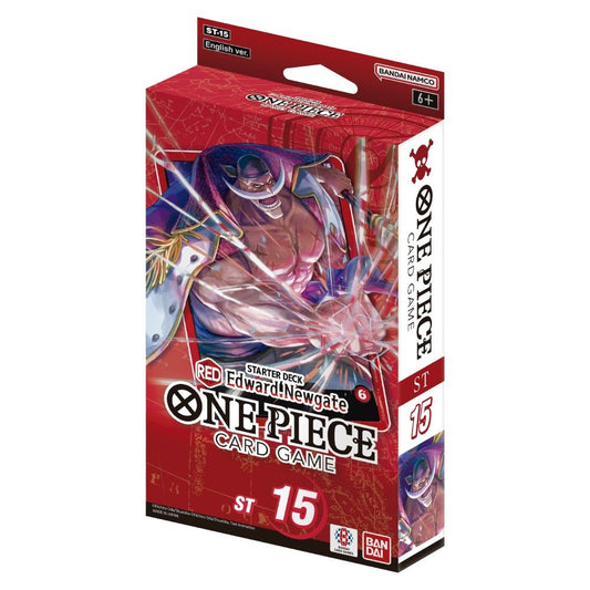 One Piece Card Game: Starter Deck – (Red) Edward Newgate [ST-15]