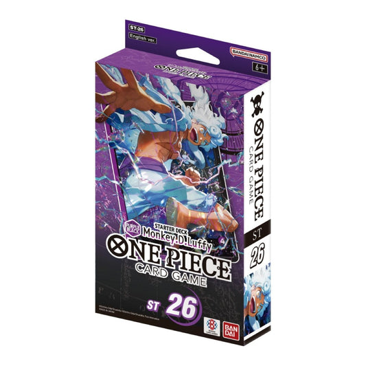 One Piece Card Game: Starter Deck – (Purple/Black) Luffy [ST-26]