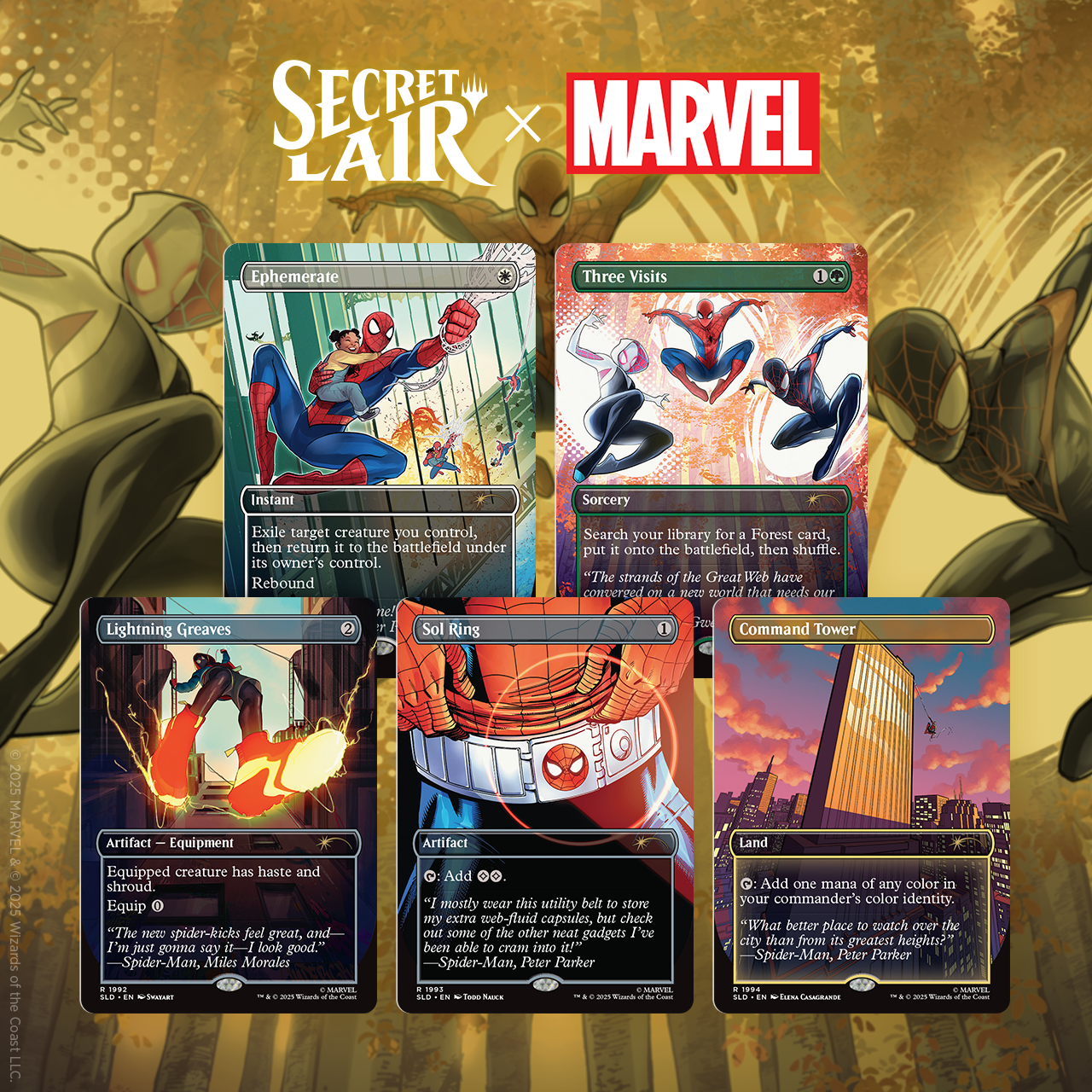 Magic: The Gathering: Secret Lair - Marvel's Spider-Man Superdrop