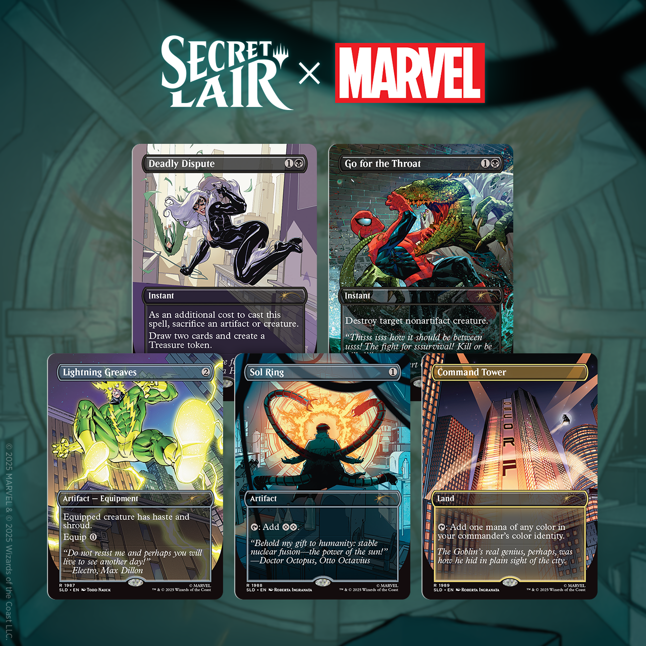 Magic: The Gathering: Secret Lair - Marvel's Spider-Man Superdrop