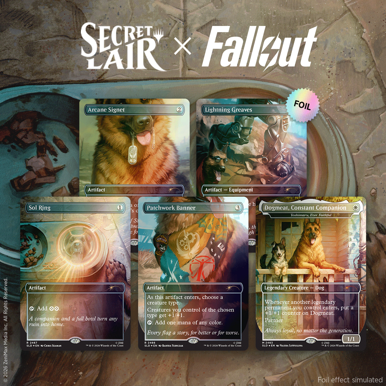 Magic: The Gathering: Secret Lair x Fallout® Rad Superdrop