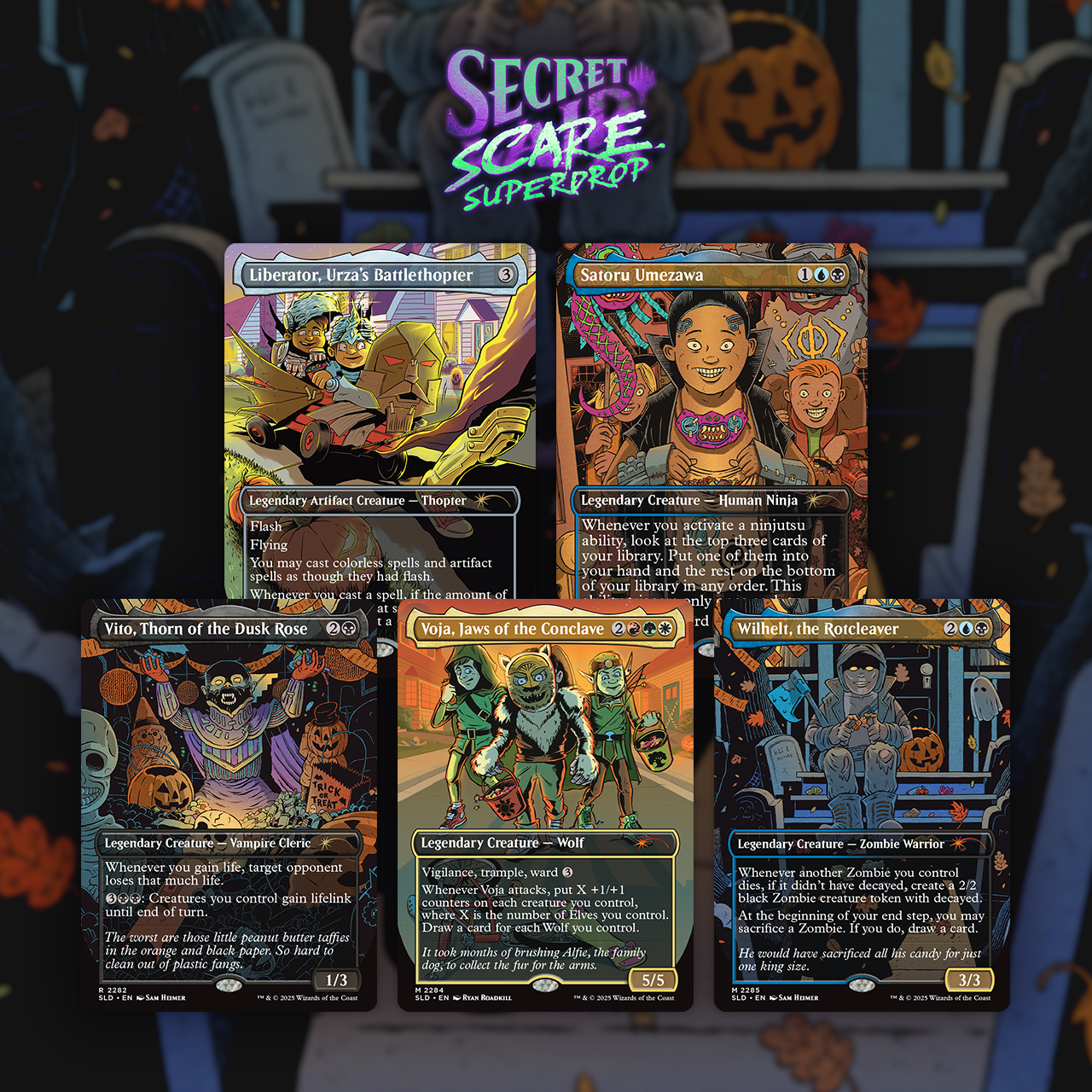 Magic: The Gathering: Secret Lair Secret Scare Superdrop