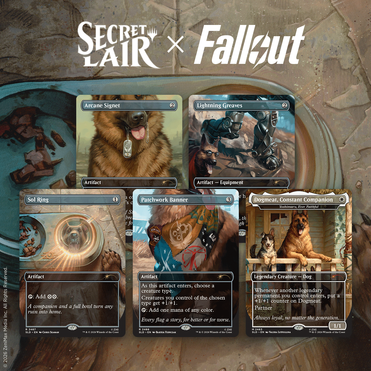 Magic: The Gathering: Secret Lair x Fallout® Rad Superdrop