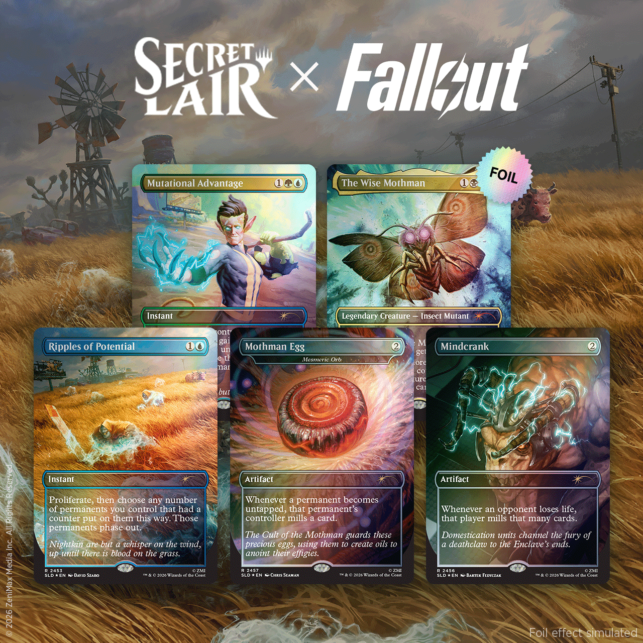 Magic: The Gathering: Secret Lair x Fallout® Rad Superdrop