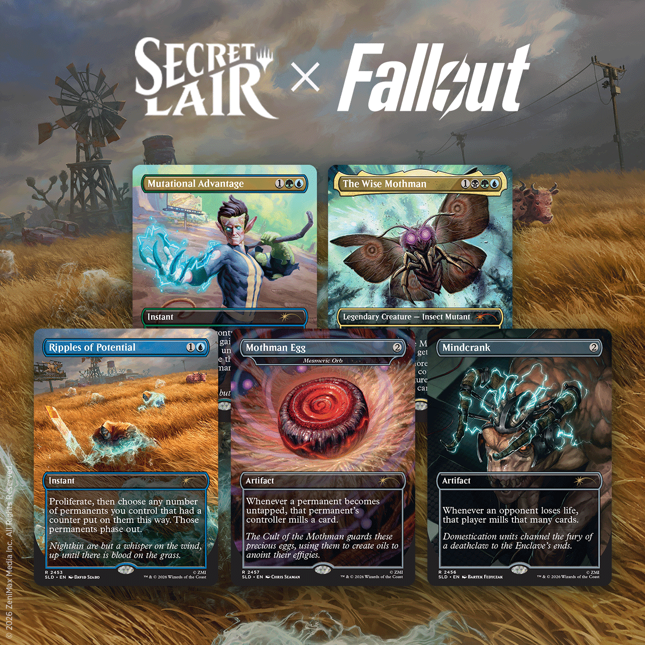 Magic: The Gathering: Secret Lair x Fallout® Rad Superdrop