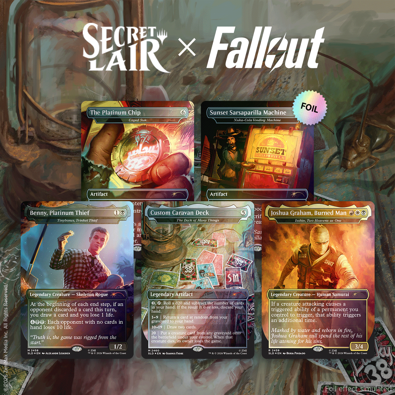 Magic: The Gathering: Secret Lair x Fallout® Rad Superdrop