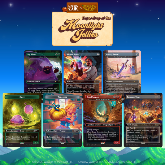 Magic: The Gathering: Secret Lair x Stardew Valley: Superdrop of the Moonlight Jellies